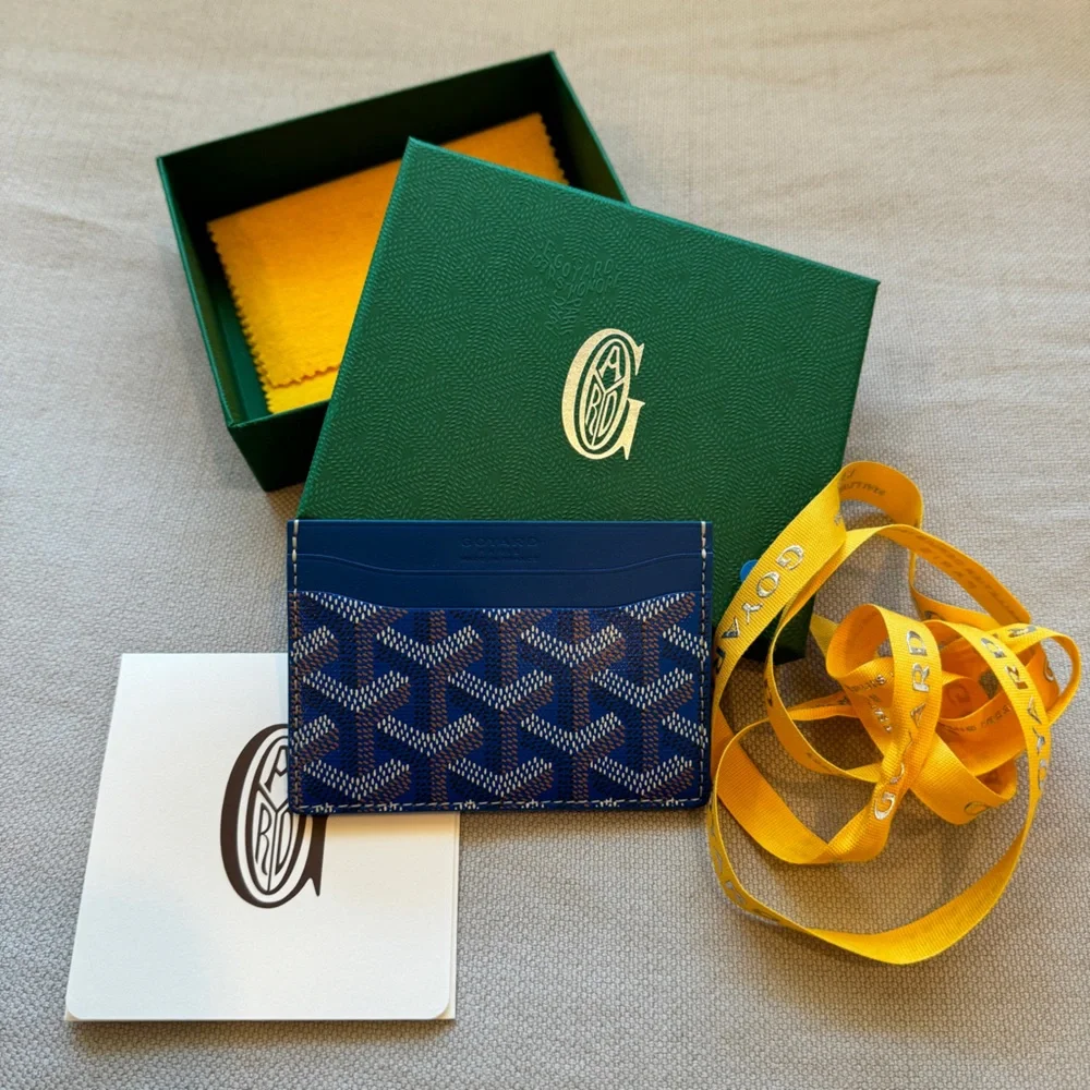 NWT💙GOYARD💙Goyardine Saint Sulpice Card Holder